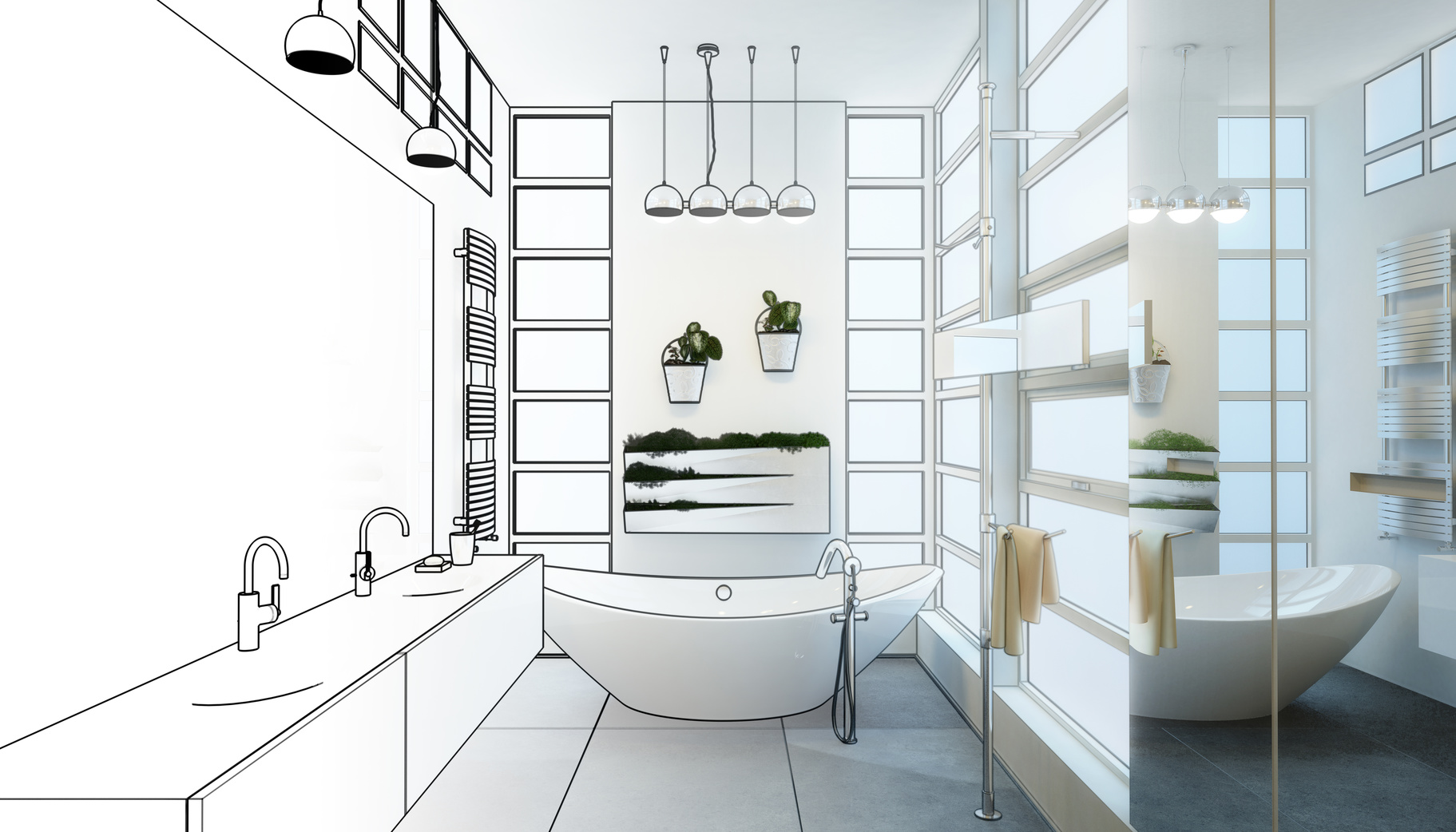 Rénovation de salle de bains et cuisine de A à Z avec un plombier chauffagiste à Bobigny
